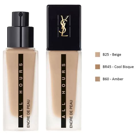 ysl encre de peau all hours foundation|YSL all hours foundation.